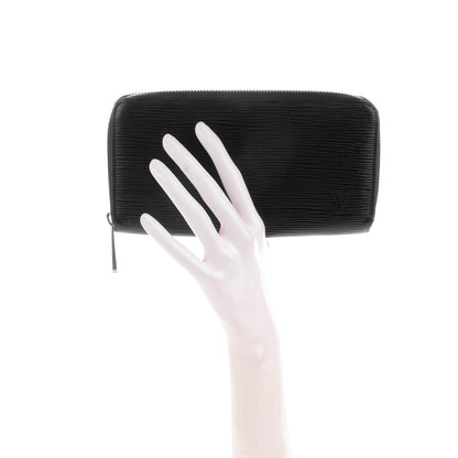 Louis Vuitton Epi Zippy Wallet Black 2 of 7