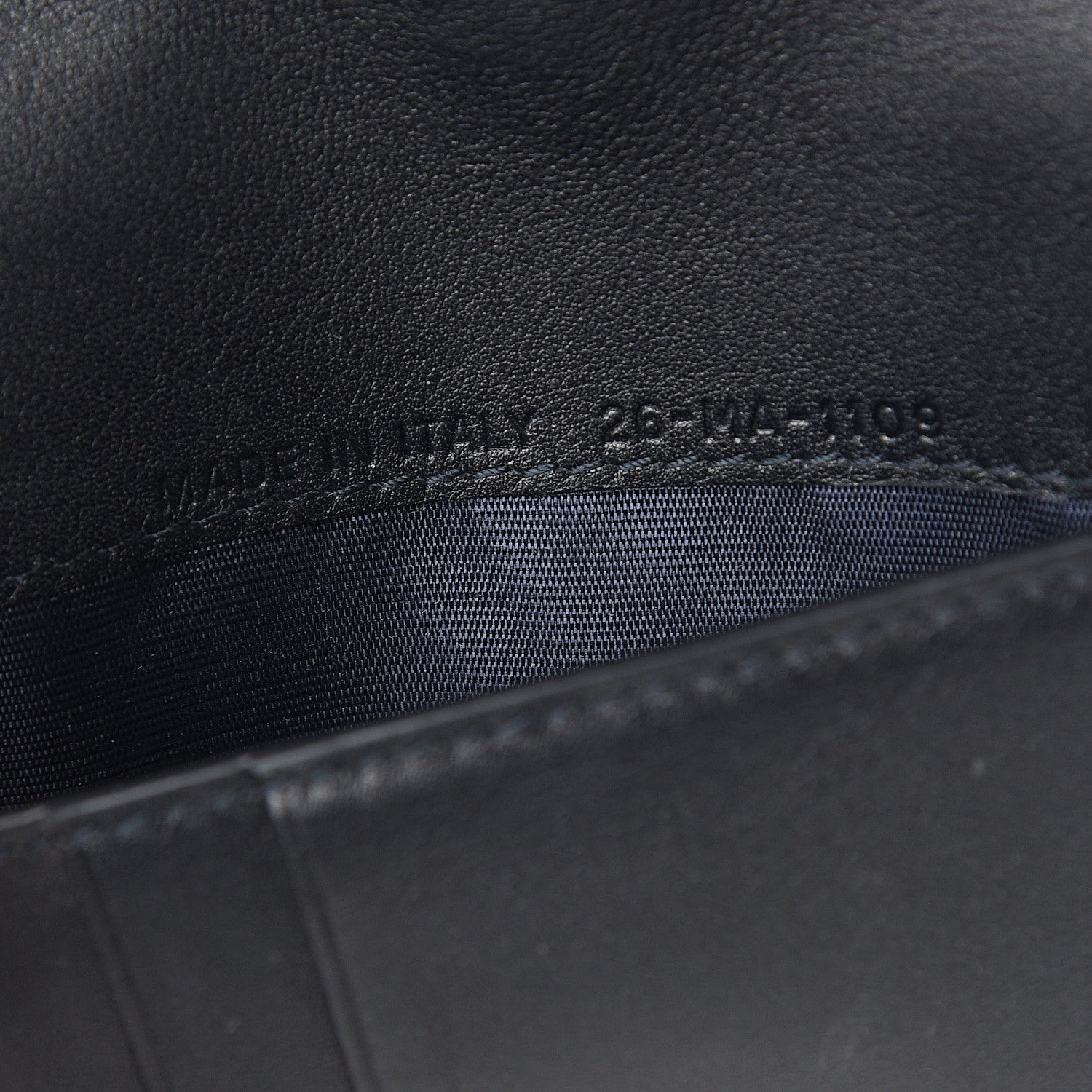 Christian Dior Calfskin Oblique Passport Holder Blue 6 of 6