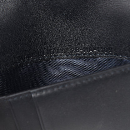 Christian Dior Calfskin Oblique Passport Holder Blue 6 of 6