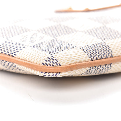 Louis Vuitton Damier Azur Pochette Milla MM 8 of 11