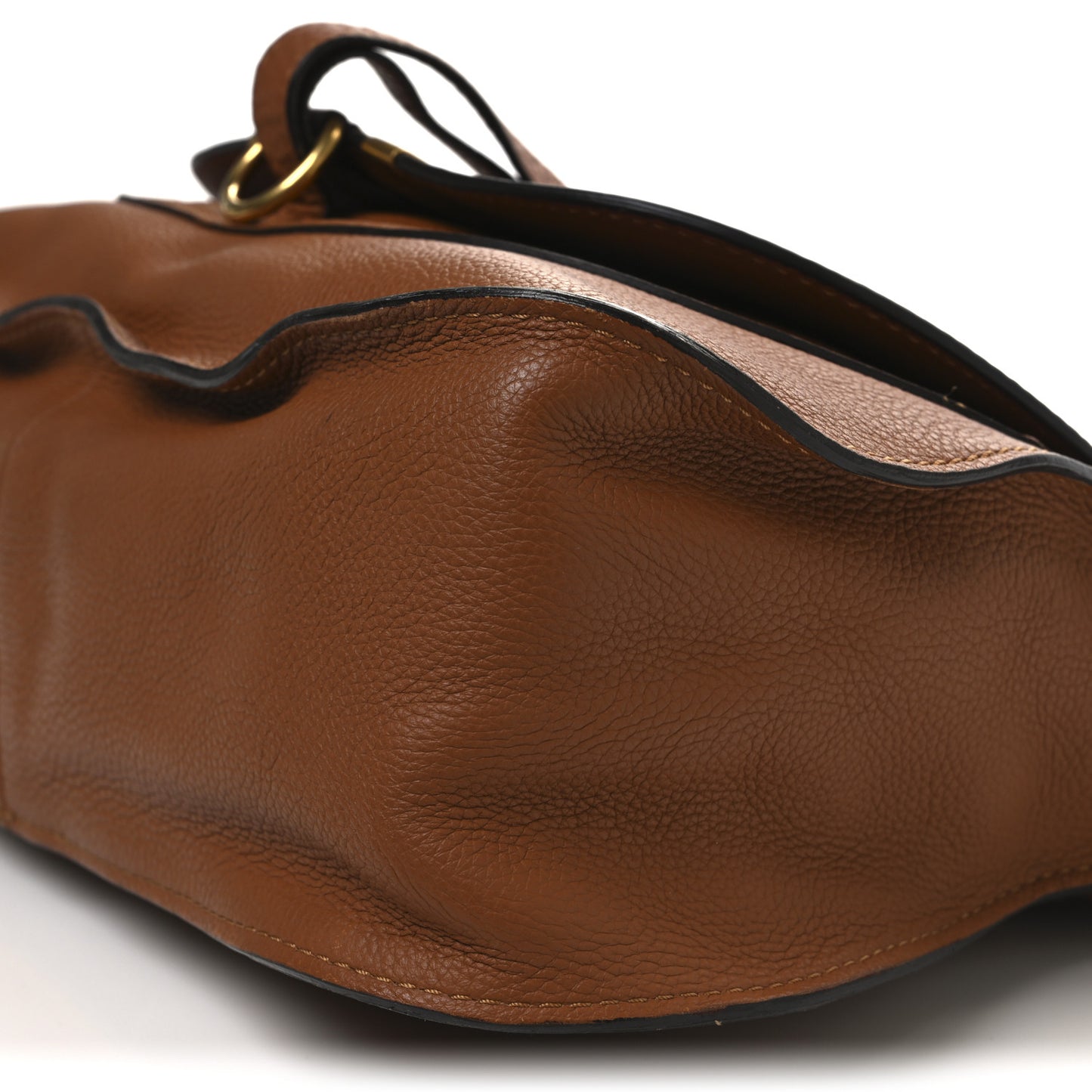 Calfskin Medium Marcie Satchel Tan