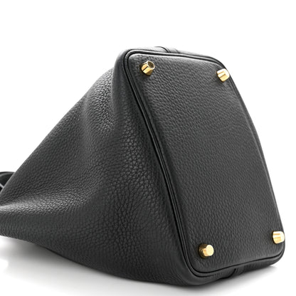 Hermes Taurillon Clemence Picotin Lock 18 PM Black 9 of 10