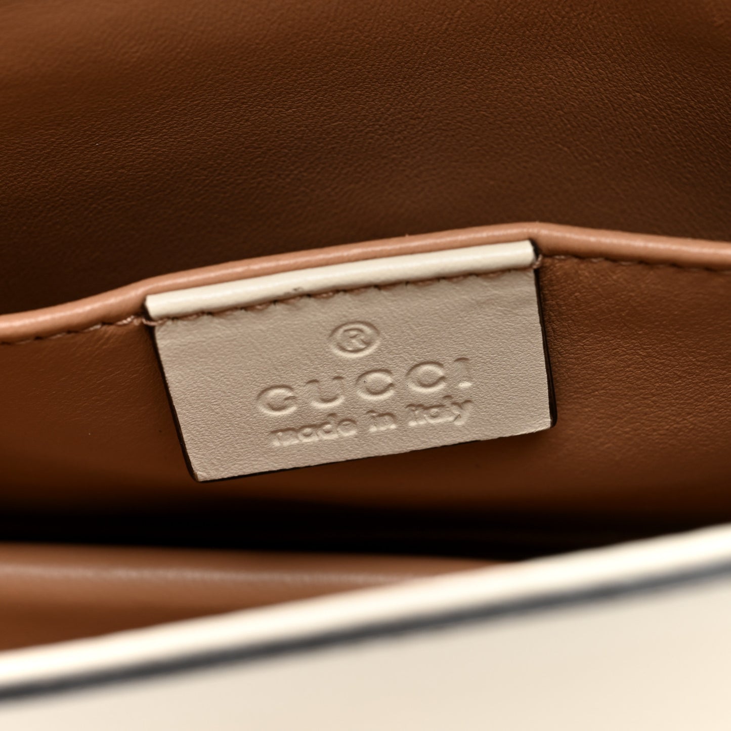 Nappa Pearl Studded Mini Queen Margaret Broadway Shoulder Bag Mystic White