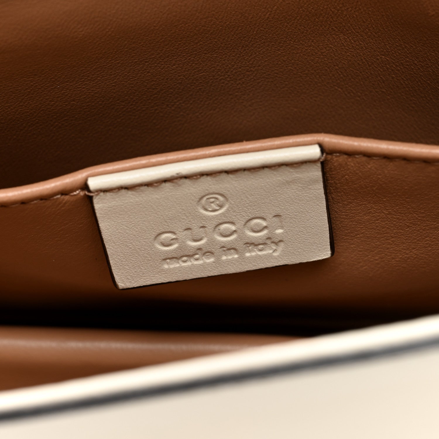 Gucci Nappa Pearl Studded Mini Queen Margaret Broadway Shoulder Bag Mystic White 6 of 10