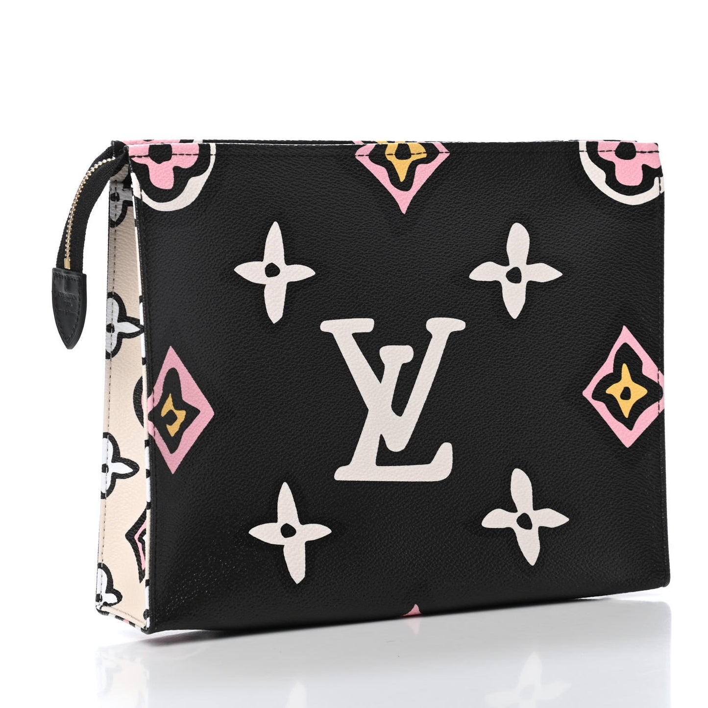Monogram Giant Wild At Heart Toiletry Pouch 26 Black