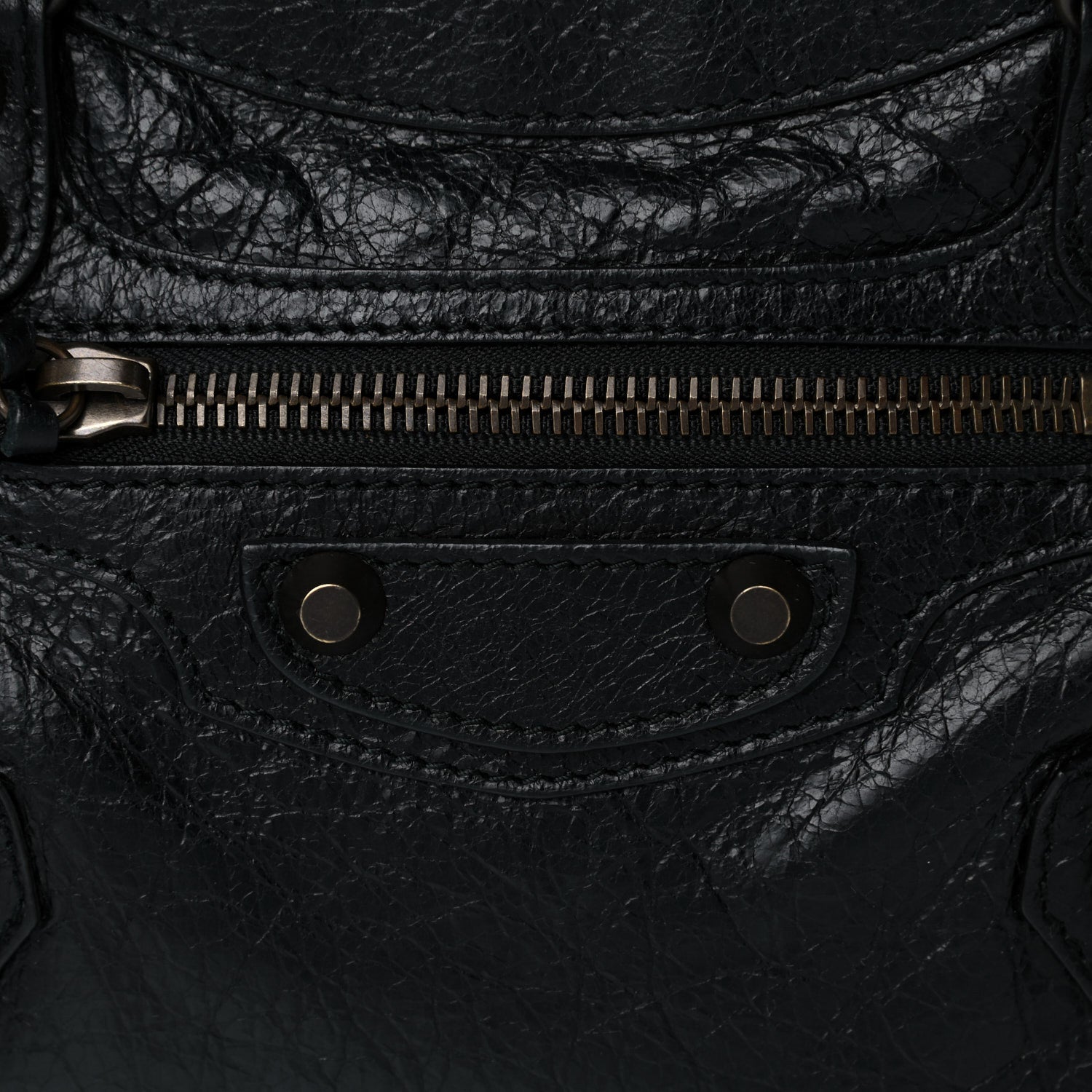 Balenciaga Agneau Classic Hardware Mini City Black 13 of 13