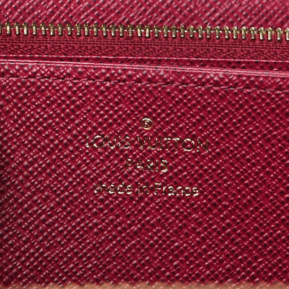 Louis Vuitton Monogram Zippy Wallet Fuchsia 6 of 6