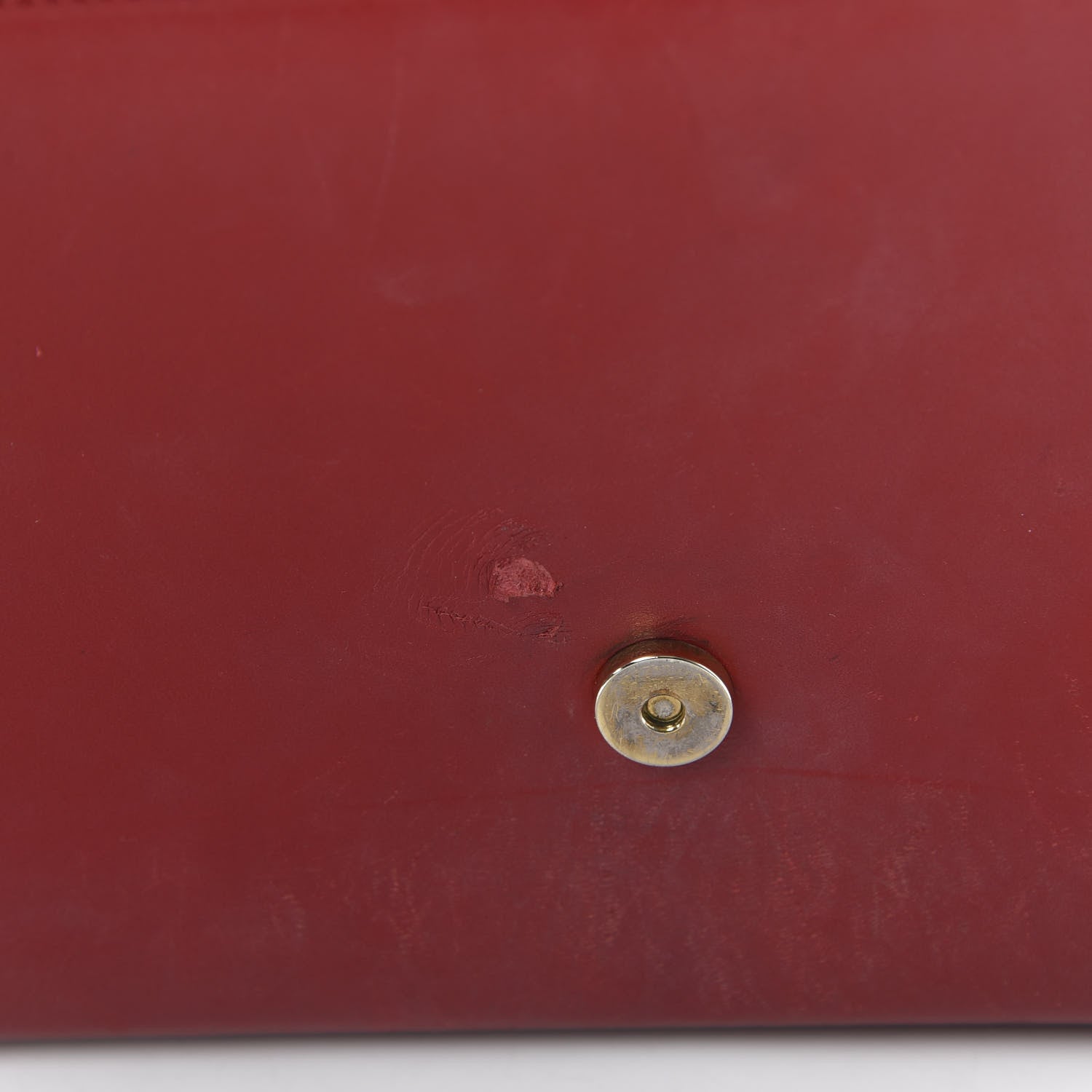 Saint Laurent Smooth Calfskin Medium Classic Monogram Kate Tassel Satchel Lipstick Red 12 of 13