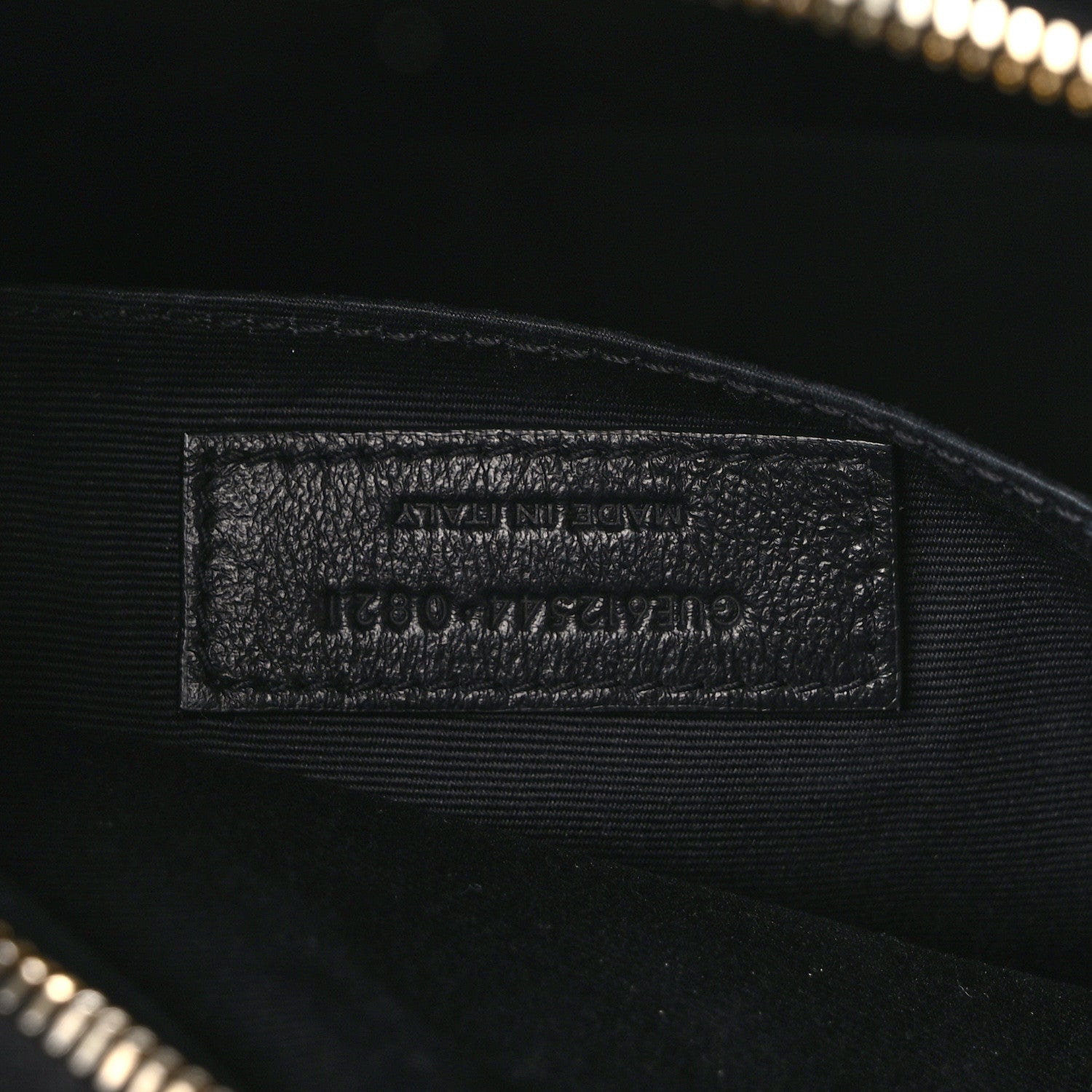 Saint Laurent SAINT LAURENT Calfskin Matelasse Monogram Lou Camera Bag Black 7 of 9