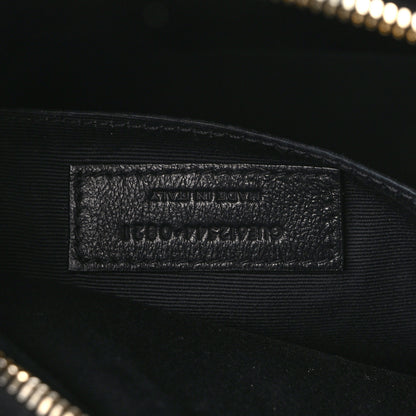 Saint Laurent SAINT LAURENT Calfskin Matelasse Monogram Lou Camera Bag Black 7 of 9