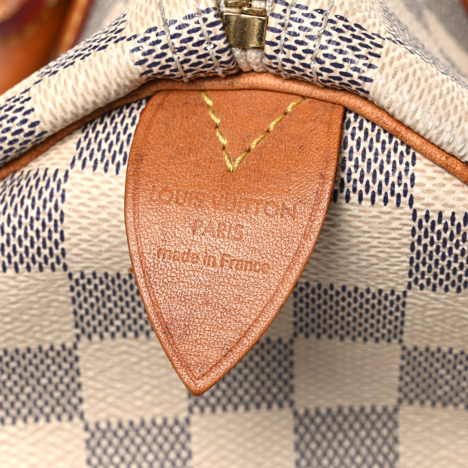 Louis Vuitton Damier Azur Speedy 30 6 of 12