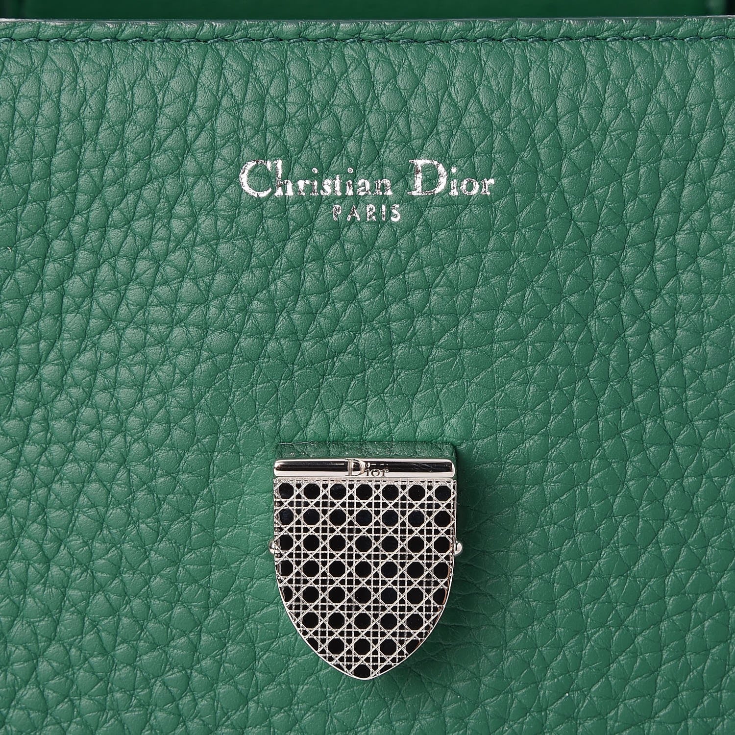 Christian Dior Bullcalf Large Diorever Flap Green 7 of 7