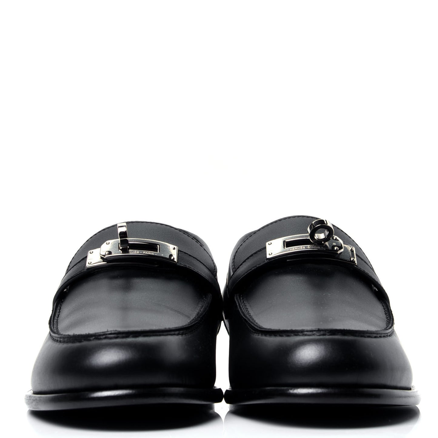 Calfskin Womens Destin Loafer 38 Black