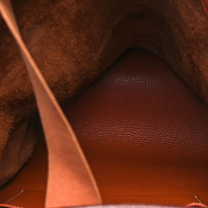 Hermes Taurillon Clemence Sherpa Backpack Gold 4 of 19