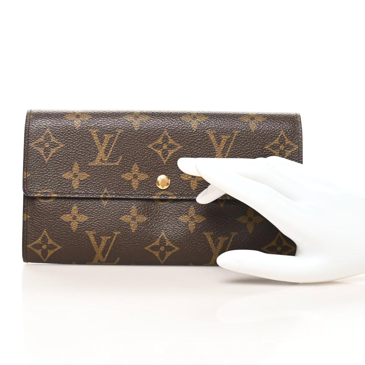 Louis Vuitton Monogram Sarah Wallet 2 of 6