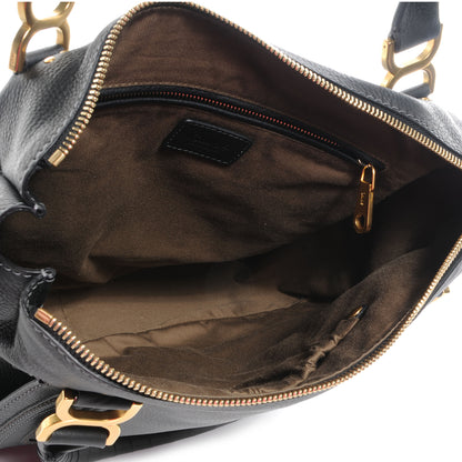 Chloe Calfskin Large Marcie Satchel Black 5 of 9