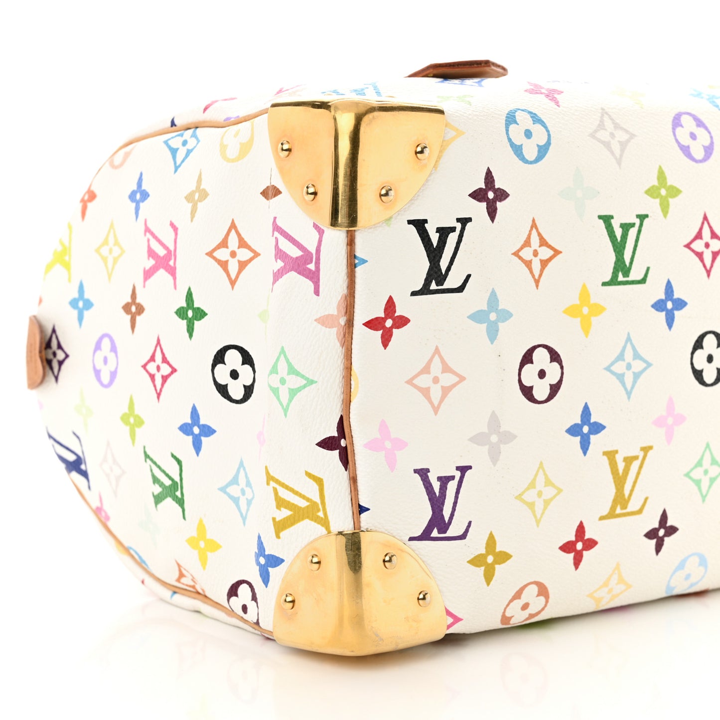 Monogram Multicolor Speedy 30 White