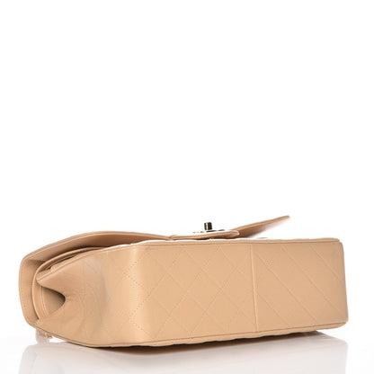Chanel Caviar Quilted Jumbo Double Flap Beige Clair 4 of 8