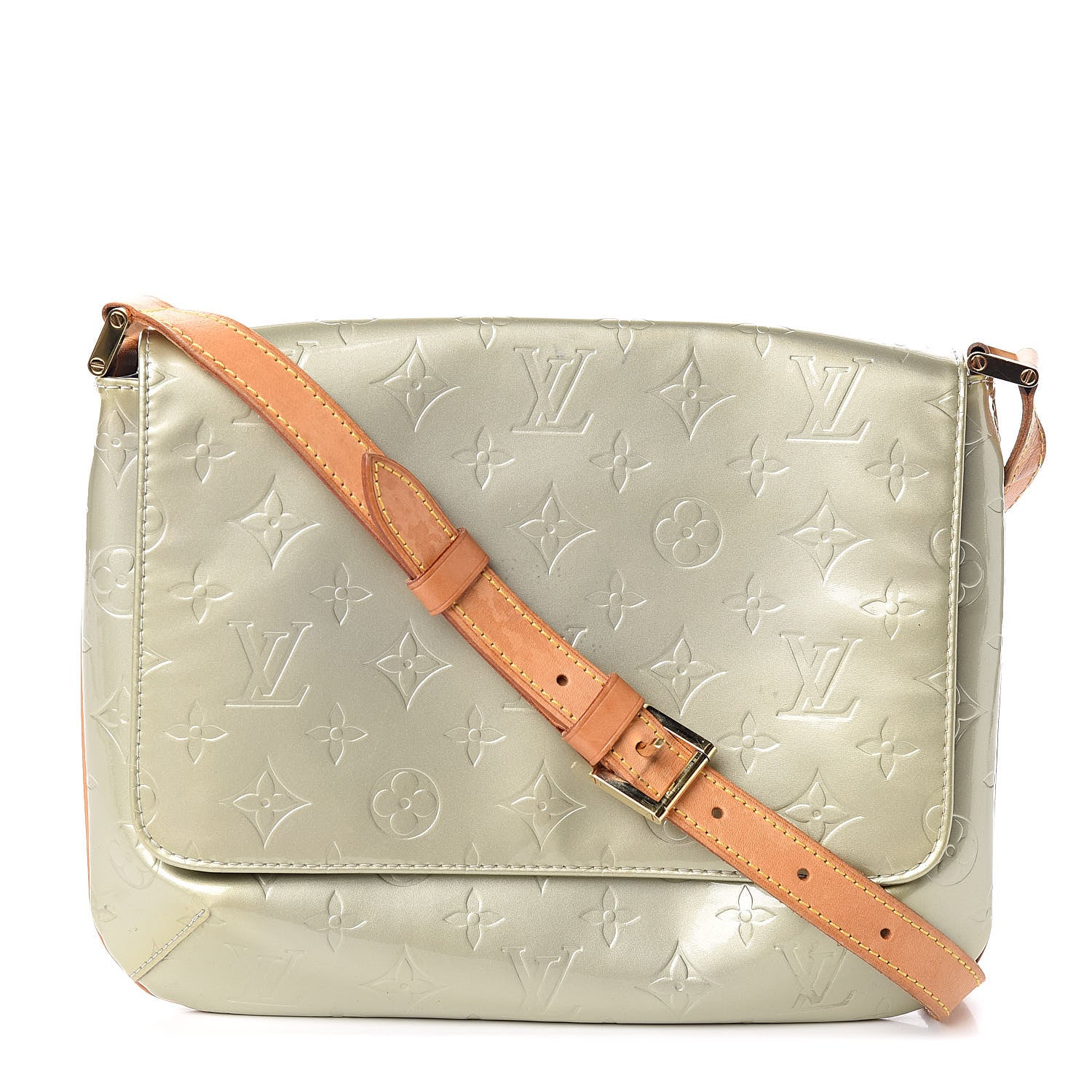 Louis Vuitton Vernis Thompson Street Silver 1 of 10
