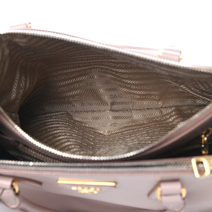 Prada Saffiano Small Galleria Double Zip Tote Cammeo 5 of 19