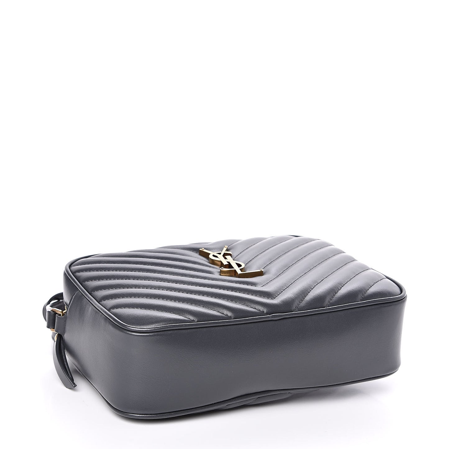Calfskin Matelasse Monogram Lou Camera Bag Dark Smog