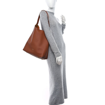 Louis Vuitton Grained Calfskin Low Key Hobo MM Cognac 2 of 9