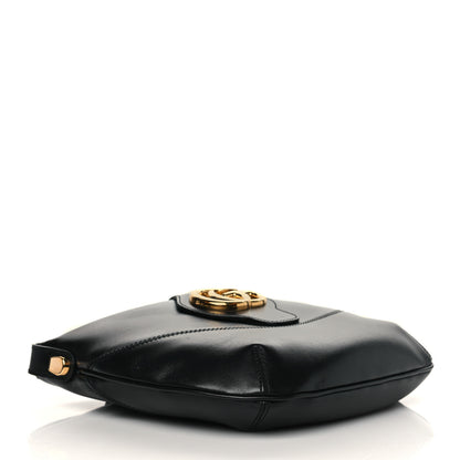 Gucci Calfskin Medium Arli Shoulder Bag Black 4 of 7