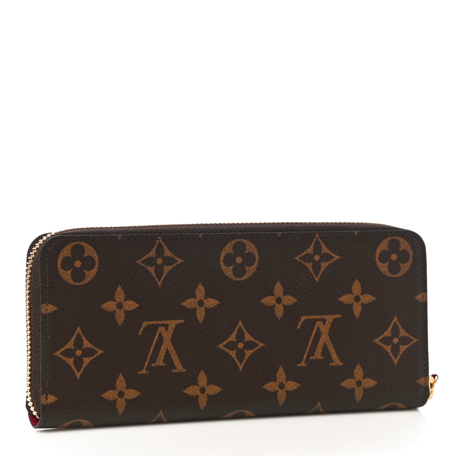 Louis Vuitton Monogram Clemence Wallet Fuchsia 3 of 10