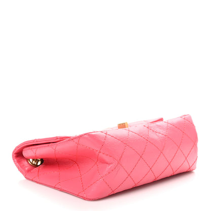 Chanel Aged Calfskin Quilted 2.55 Reissue Mini Flap Pink 4 of 10