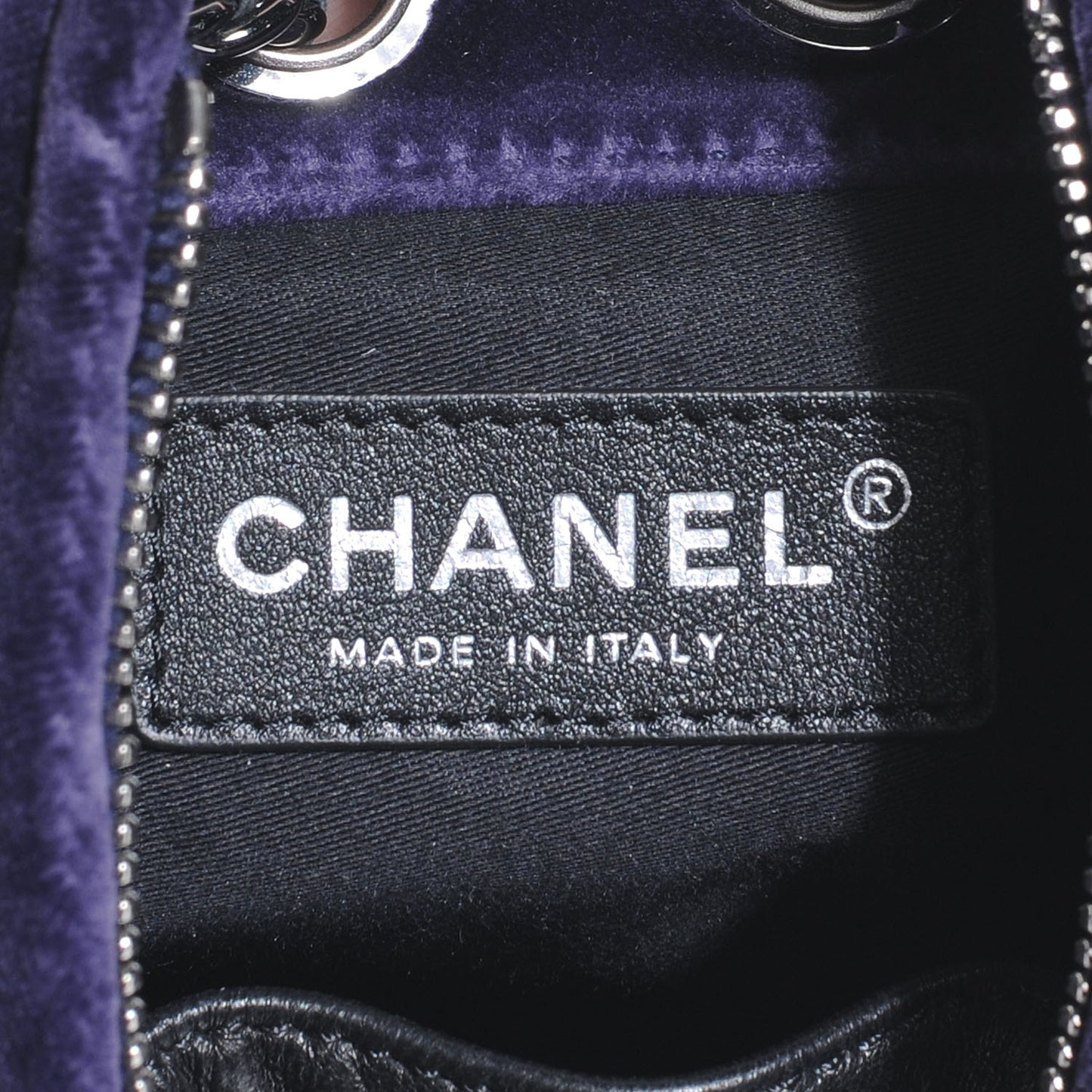 Velvet Mini Backpack Plum