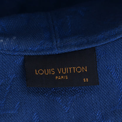 Louis Vuitton Watercolor Monogram Bucket Hat 58 Blue 8 of 9