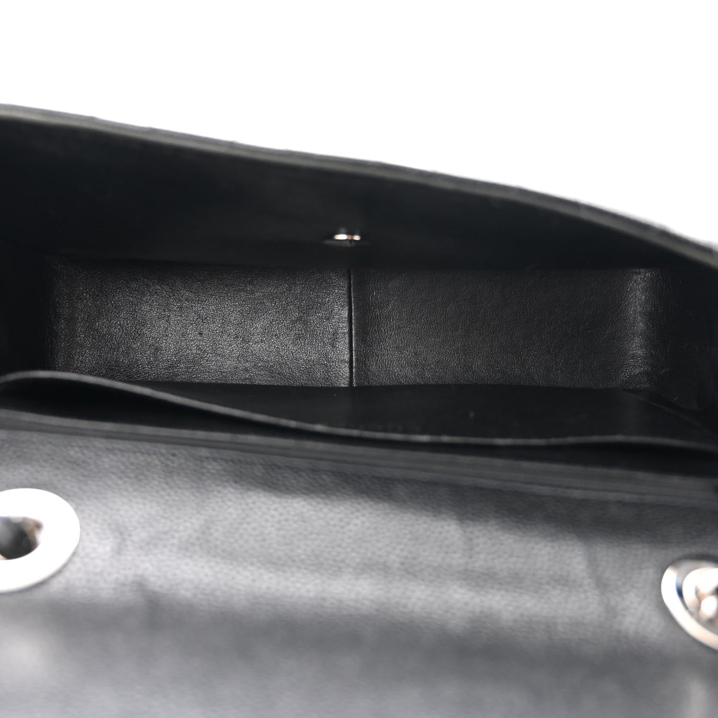 Caviar Jumbo Single Flap Black