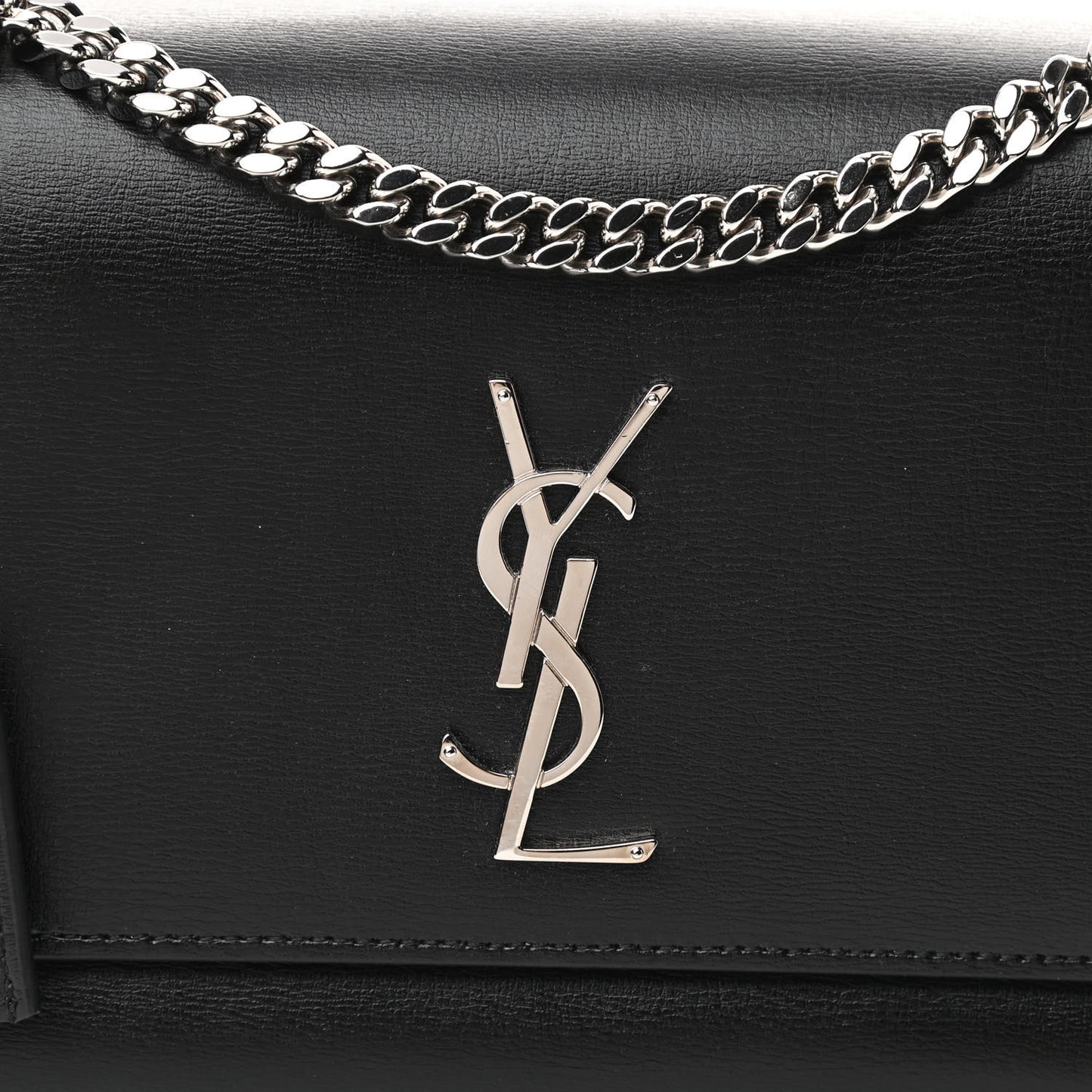 Calfskin Medium Monogram Sunset Black
