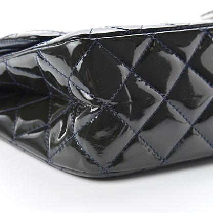 Chanel Patent Quilted 2.55 Reissue 227 Flap Dark Blue 9 of 14