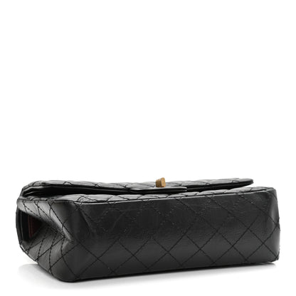 Chanel Aged Calfskin Quilted 2.55 Reissue 225 Flap Black 4 of 8