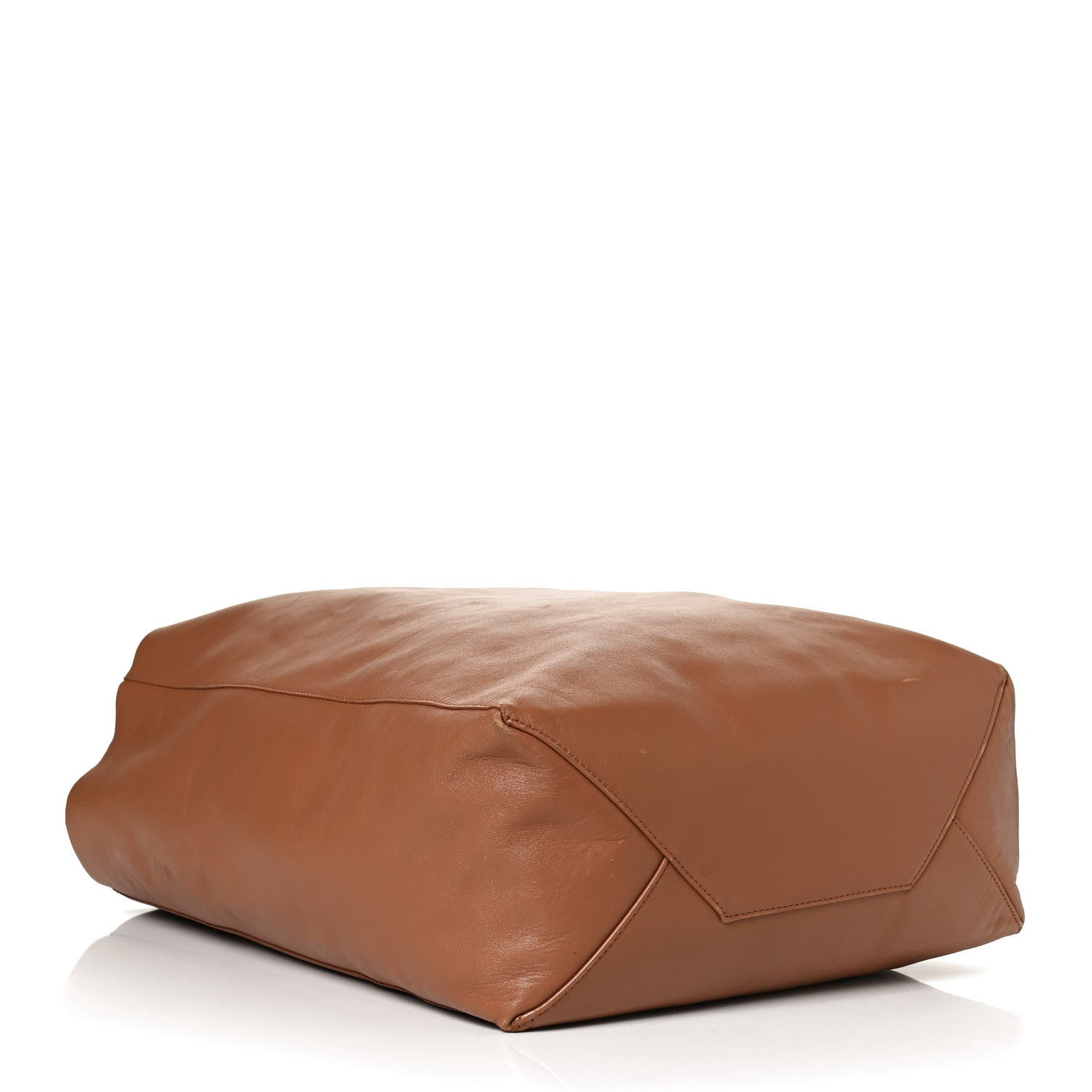 Celine Lambskin Vertical Cabas Tan 4 of 15