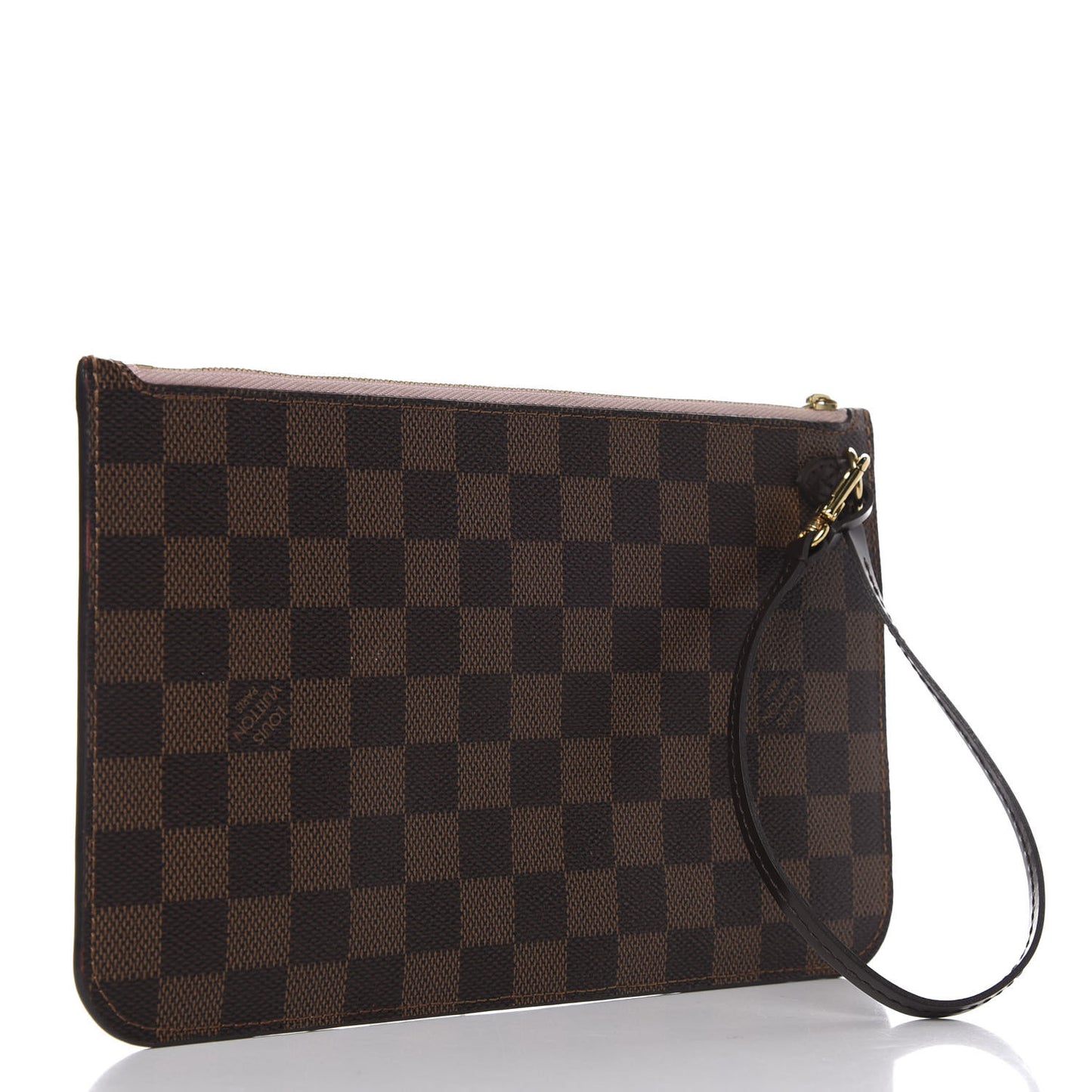 Damier Ebene Neverfull MM GM Pochette Rose Ballerine