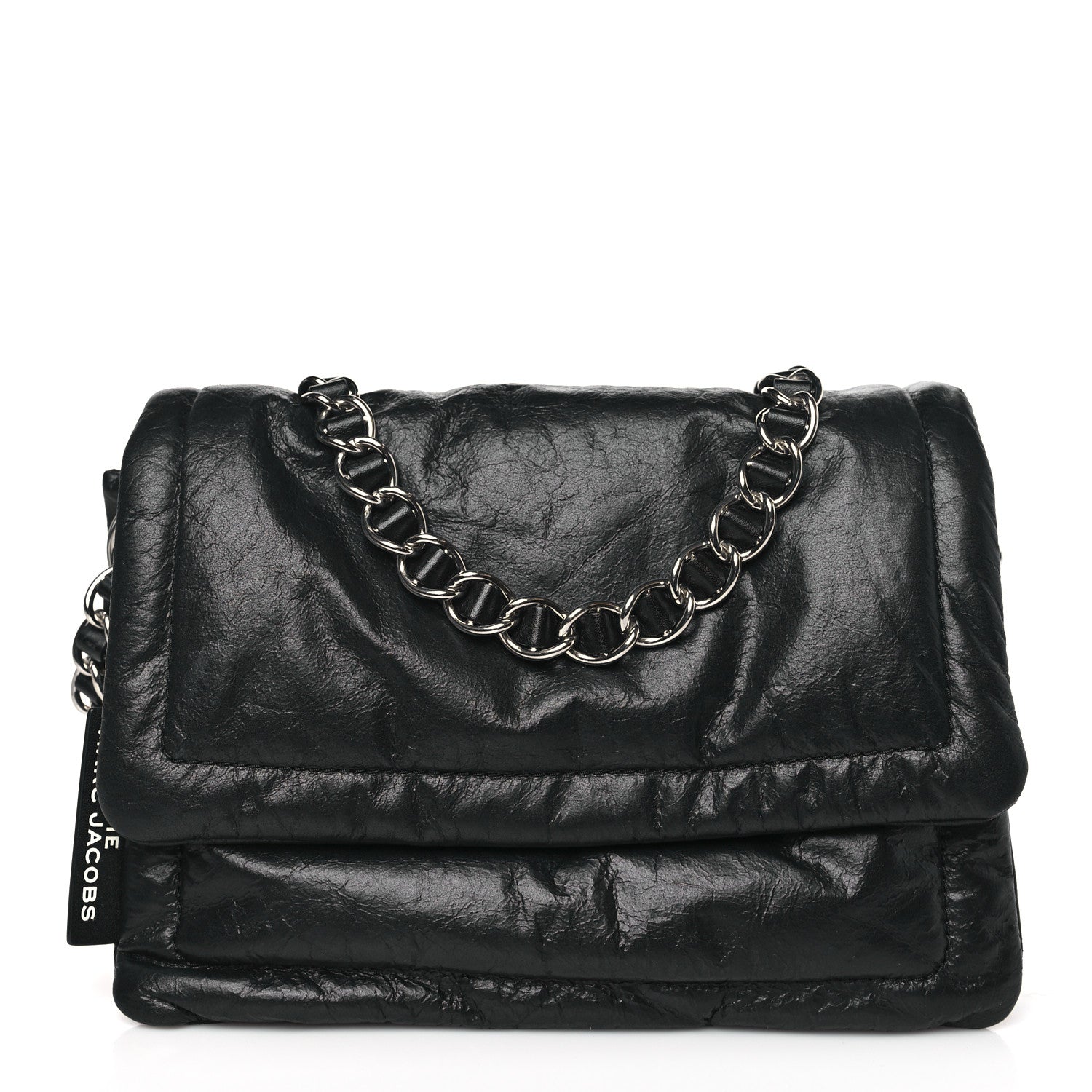 Marc Jacobs Lambskin The Pillow Bag Black 1 of 9