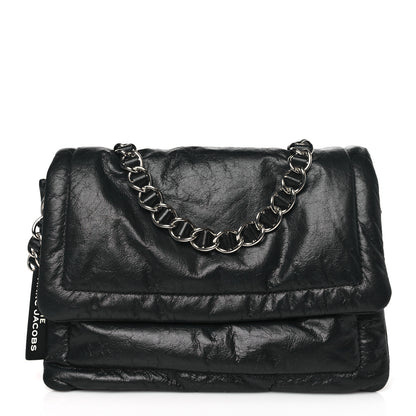 Marc Jacobs Lambskin The Pillow Bag Black 1 of 9