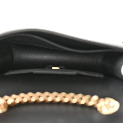 Salvatore Ferragamo Calfskin Chain Mini Vara Bow Crossbody Bag Black 12 of 12