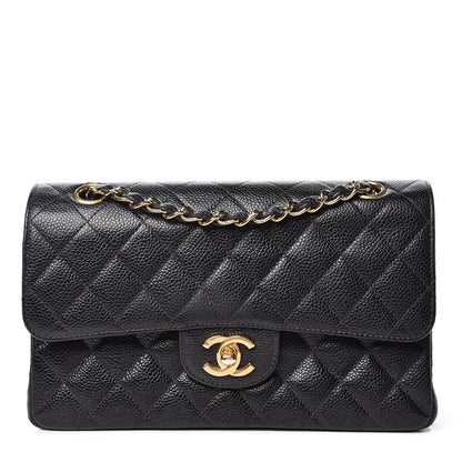 Chanel Caviar Quilted Small Double Flap Black 1 of 11