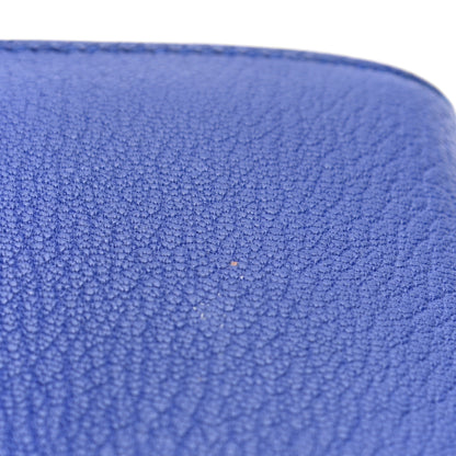 Hermes Chevre Mysore Kelly Longue Wallet Bleu Electrique 8 of 8
