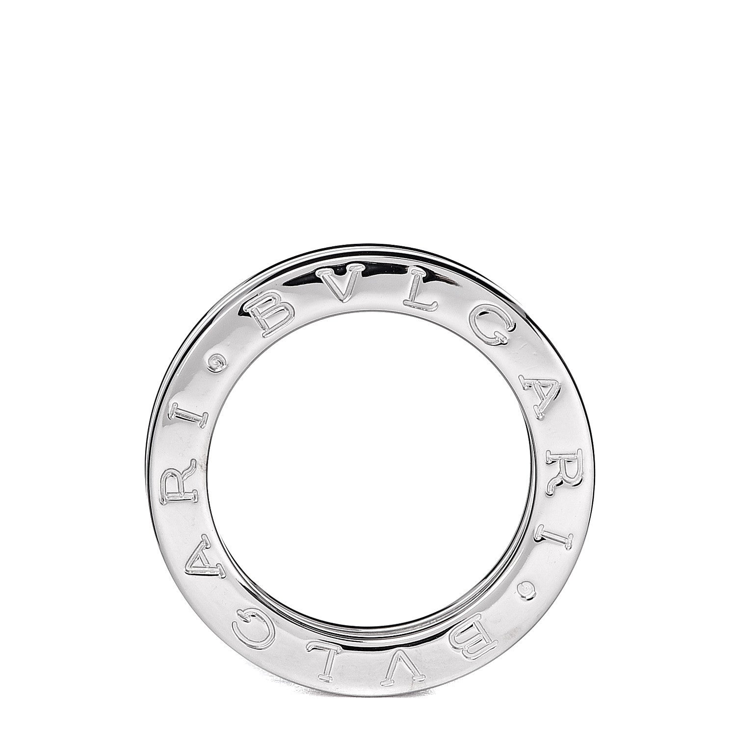 Bulgari 18K White Gold B.Zero1 One-Band Ring 48 4.5 4 of 5