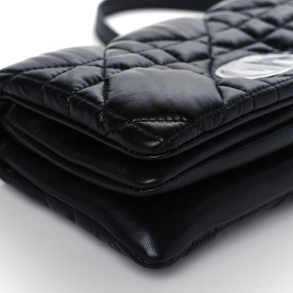 Christian Dior Calfskin Macrocannage Mini Caro Bag Black 8 of 9