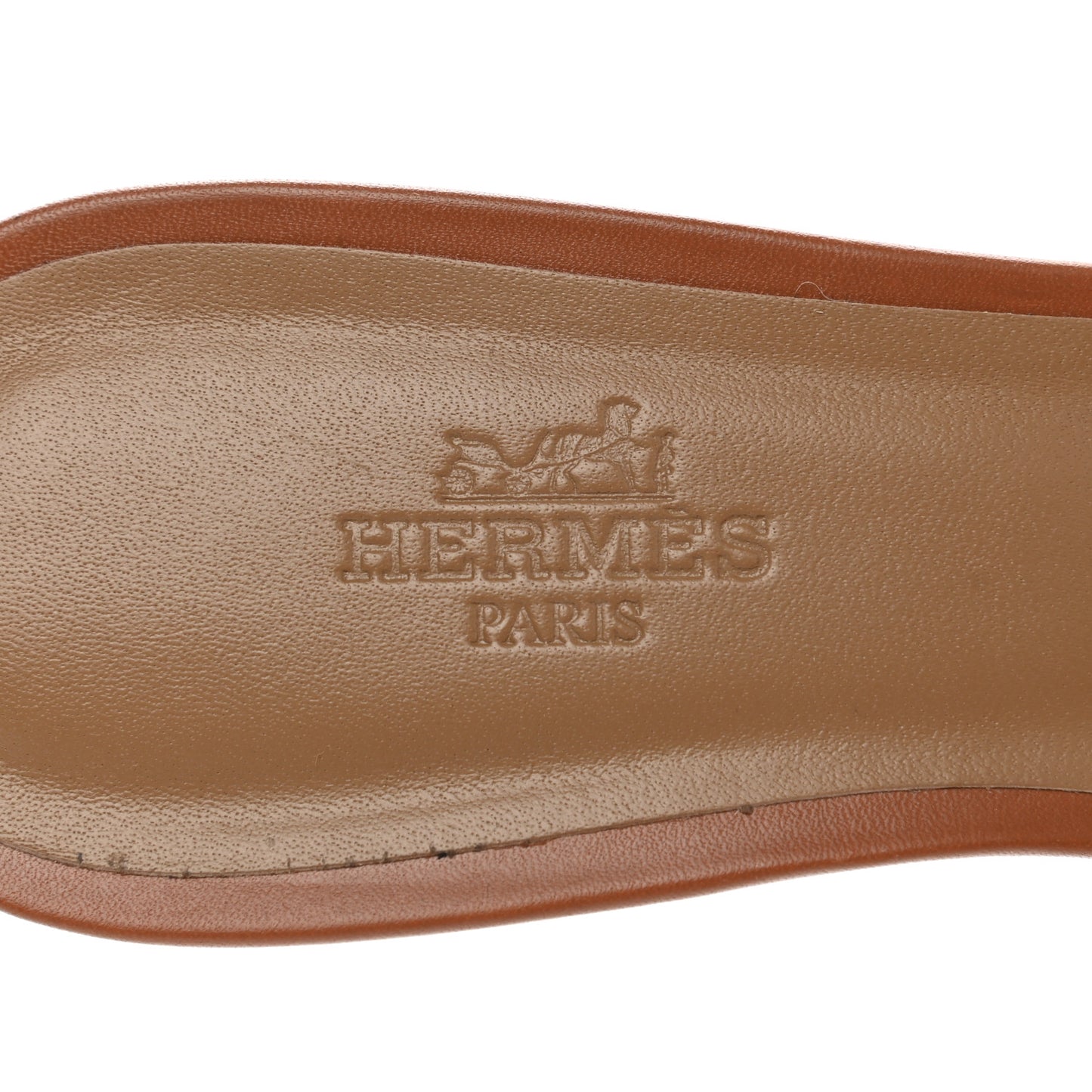 Calfskin Oasis Sandals 35 Gold