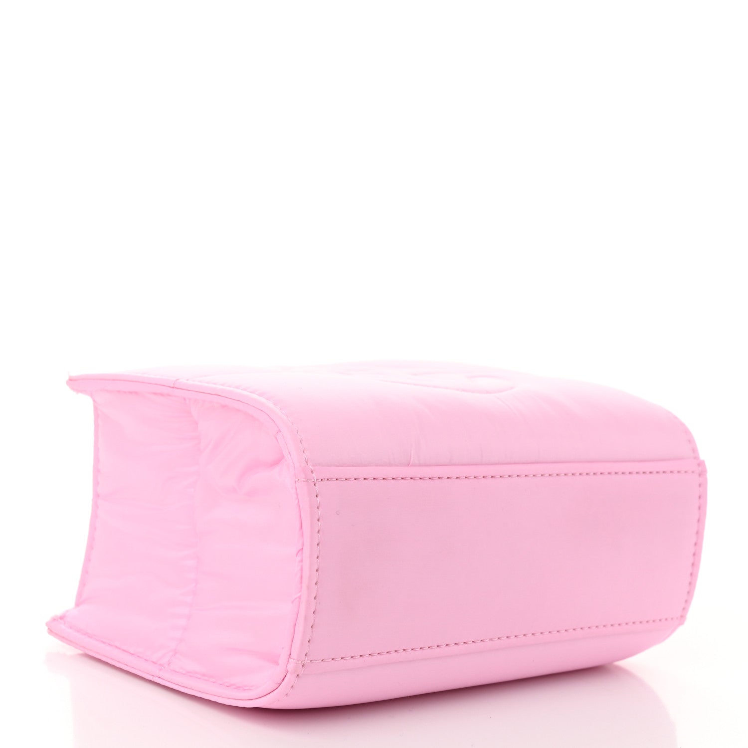 Telfar Nylon Small Puff Shopping Bag Bubblegum 4 of 10