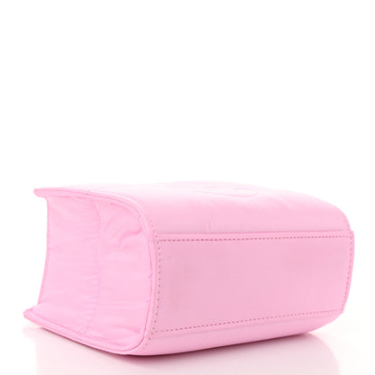 Telfar Nylon Small Puff Shopping Bag Bubblegum 4 of 10