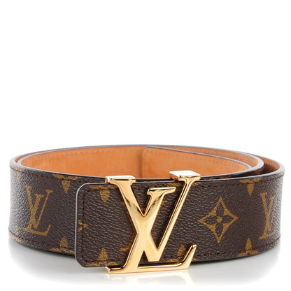 Louis Vuitton Monogram 40mm LV Initiales Belt 95 38 1 of 10