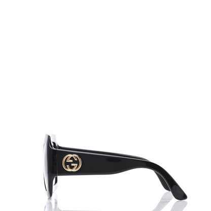 Gucci Acetate Square Frame Sunglasses GG3826S Black 3 of 8