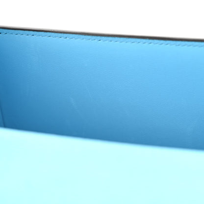 Hermes Chevre Mysore Cinhetic Boxy Top Handle Bag Bleu De Nord 12 of 12